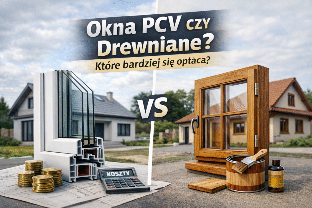 Okna PCV czy drewniane