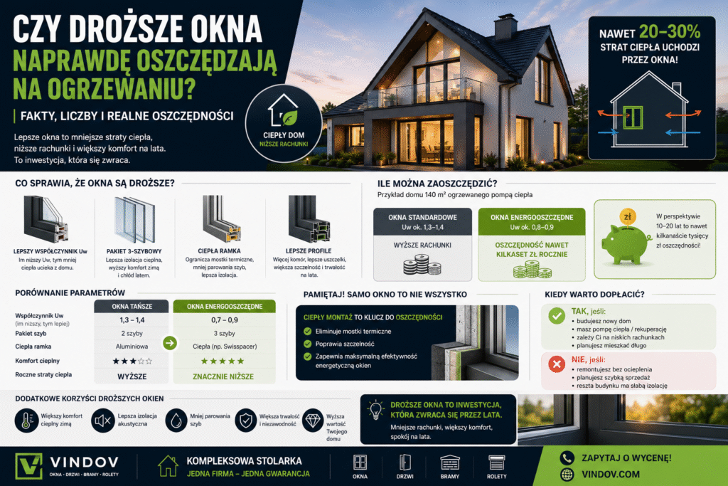 energooszczędne okna czy warto czy warto dopłacić do okien najlepsze okna do domu okna a rachunki za ogrzewanie okna trzyszybowe oszczędność ogrzewania